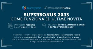 Superbonus 2023: come funziona e ultime novità nel webinar del 14 febbraio