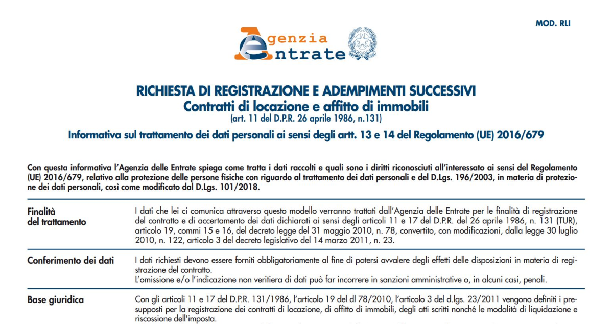 Fac simile lettera riduzione canone locazione commerciale per crisi