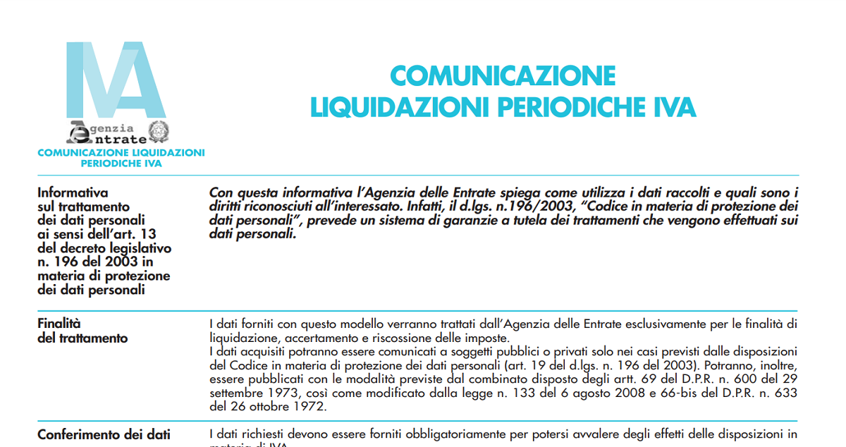 Scadenza LIPE secondo trimestre 2022, dall’Agenzia delle Entrate nuove