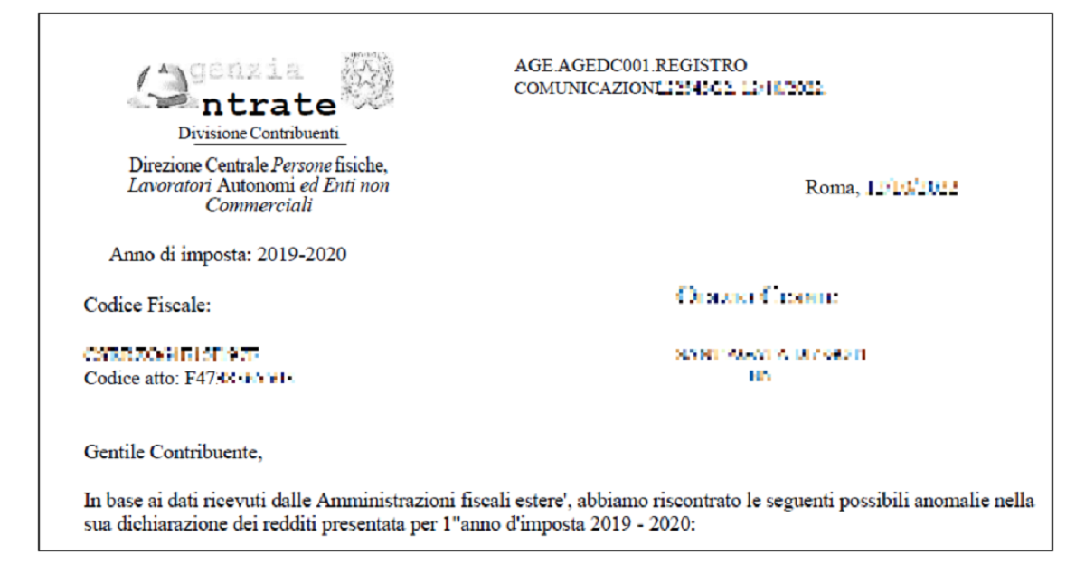 Dichiarazione dei redditi attenzione alla truffa delle false comunicazioni di anomalia