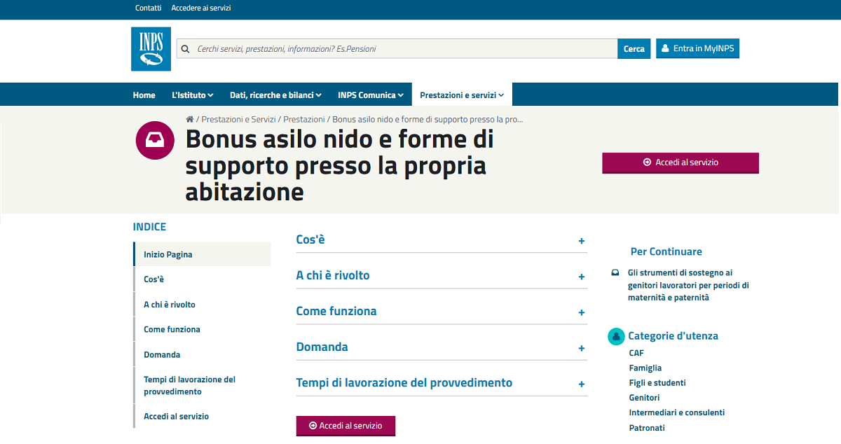 Bonus asilo nido 2023, dai requisiti a come fare domanda all’INPS le