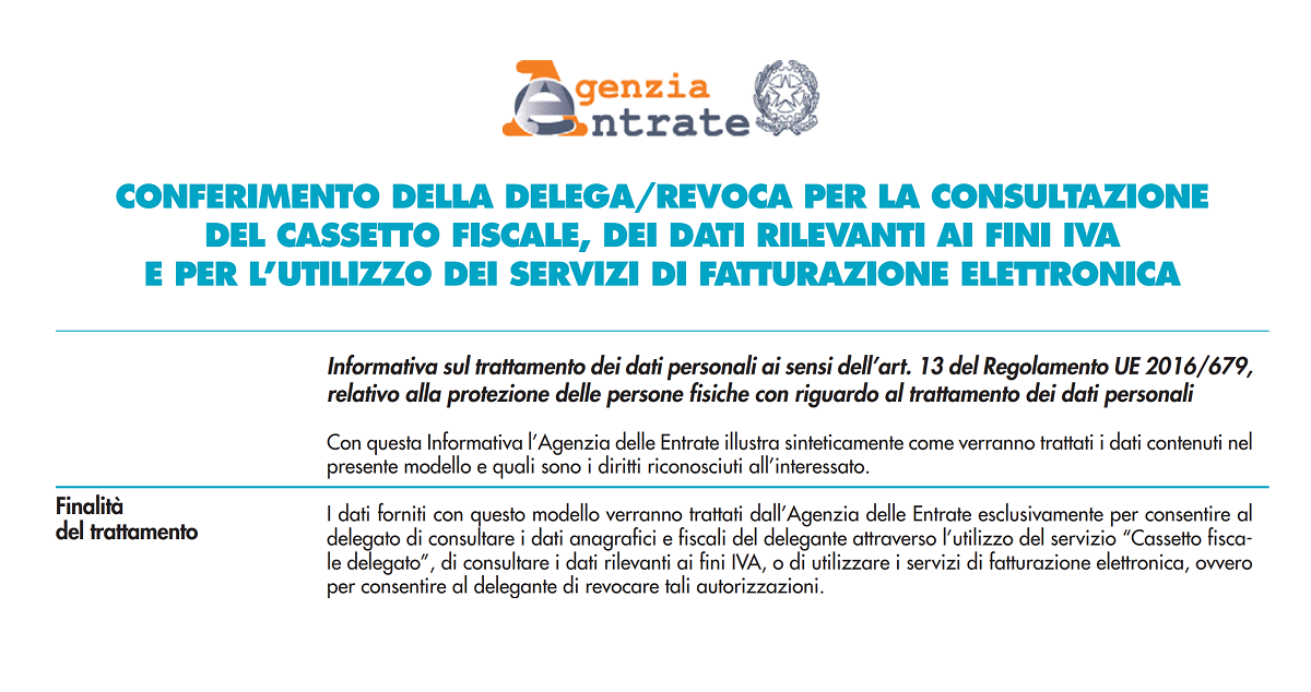 FATTURE CASSETTO FISCALE SCARICA