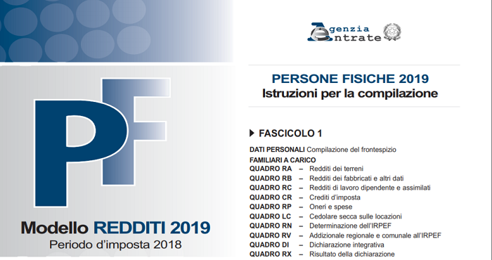 Modello Redditi 2019 E Istruzioni La Scadenza Torna Al 30