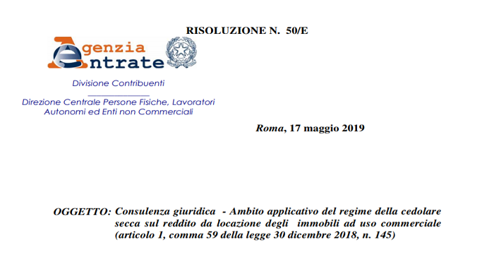 Cedolare Secca Commerciale Anche Per I Negozi In Affitto Ad