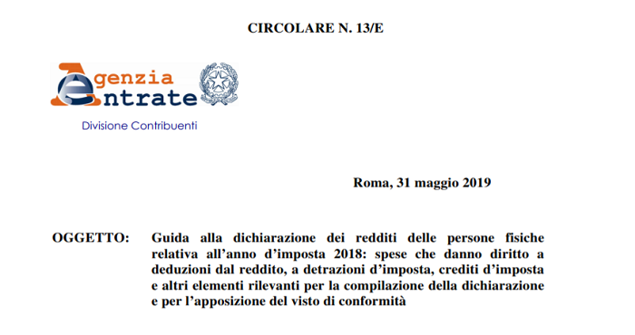 Dichiarazione Dei Redditi 2019 Guida Completa Nella