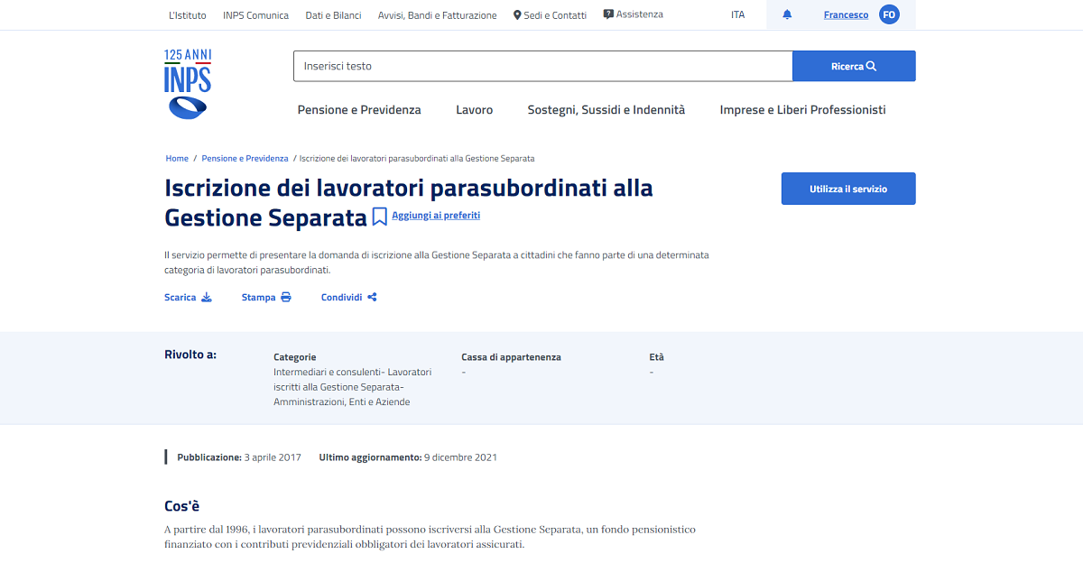 compilazione f24 inps gestione separata sanzioni