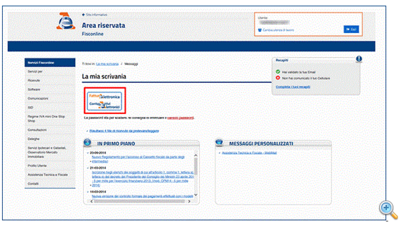 SCARICARE FATTURE ELETTRONICHE CASSETTO FISCALE