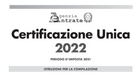 Certificazione Unica 2022: istruzioni, scadenza e novità