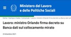  Assunzioni disabili: la banca dati sul collocamento mirato diventa operativa