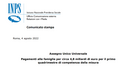 Assegno unico, pagamento per 5,3 milioni di famiglie: importo di 145 euro per figlio
