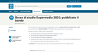 Bando Supermedia 2022: dall'INPS 9.800 borse di studio, requisiti e come fare domanda