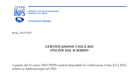 CU INPS 2023, Certificazione Unica disponibile online dal 16 marzo: le istruzioni per scaricarla