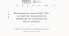 Equo compenso, CNDCEC: no a parametri per associazioni non ordinistiche della materia tributaria