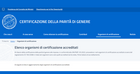 Certificazione della parità di genere: chi la rilascia? L'elenco degli organismi accreditati