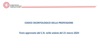 Codice deontologico commercialisti: le novità approvate