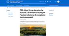 PMI: in arrivo contributi per la produzione di energia rinnovabile
