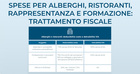 Spese alberghi e ristoranti: detraibilità IVA e deducibilità costo