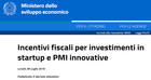 Investimenti in startup e PMI innovative, al via le agevolazioni. Detrazione e deduzione del 30%