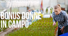 Bonus donne in campo: mutui fino a 300.000 euro per imprenditrici agricole