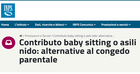 Bonus baby sitter 2020, istruzioni INPS: come fare domanda e requisiti