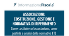 Da come costituire un'associazione alle istruzioni per gestirla: le risposte nell'ebook dedicato