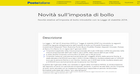 L'imposta di bollo sui conti correnti postali