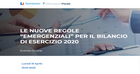 Le nuove regole emergenziali per il bilancio di esercizio