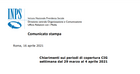 Cassa integrazione, INPS: i chiarimenti sulla copertura della fine di marzo