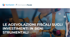 Le agevolazioni fiscali sugli investimenti in beni strumentali: evento formativo il 19 luglio 2021