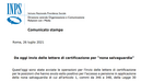 Nona salvaguardia: in arrivo lettere di certificazione INPS per chi può accedere alla pensione 