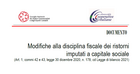 Consiglio Nazionale Commercialisti e Alleanza delle Cooperative insieme sul trattamento fiscale dei ristorni