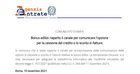 Cessione del credito e sconto in fattura, riaperto il canale per la comunicazione alle Entrate 