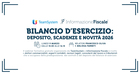 Bilancio d'esercizio: deposito, scadenze e ultime novità