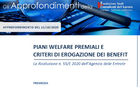 Welfare aziendale, quali criteri per i benefit? L'approfondimento dei CdL