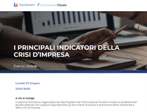 Codice della crisi d'impresa, i principali indicatori nell'evento formativo del 7 giugno 2021