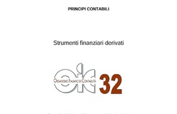 OIC 32: gli strumenti finanziari derivati 