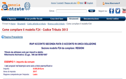 Secondo acconto Irap 2017: codice tributo e istruzioni