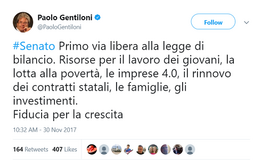 Legge di Bilancio 2018 approvata al Senato: testo e novità