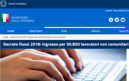 Decreto flussi 2018: quote lavoratori ammessi e come presentare domanda