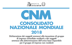 Modello CNM 2018 ufficiale e istruzioni