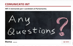 Istituto Nazionale Tributaristi: cinque domande per i candidati in Parlamento