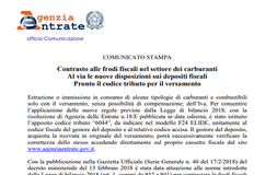 Iva carburanti: pronto il codice tributo per il versamento con F24