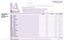 Quadro VH dichiarazione IVA 2019: modalità di compilazione