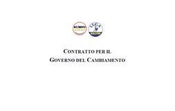 Contratto di Governo Lega M5S: fisco, flat tax e semplificazione