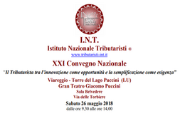 Al via il XXI Convegno Nazionale dell'INT