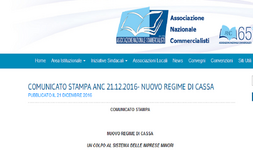 Regime contabile semplificato per cassa 2017: comunicato ufficiale commercialisti