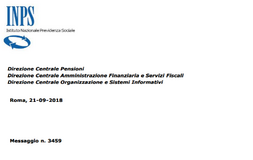 Conguaglio fiscale 2018: disponibili le risultanze contabili INPS
