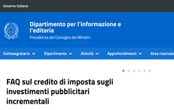 No al bonus pubblicità per investimenti pari a zero nell'anno precedente