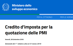 Bonus quotazione PMI: domanda dal 1° ottobre 2018. Ecco istruzioni e scadenza
