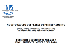 Meno pensioni di vecchiaia, aumentano quelle anticipate nel 2018